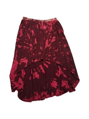 No Boundaries High-Low Tie-Dye Skirt, Medium (7-9)